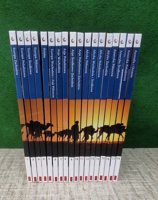 Wielki encyklopedyczny Atlas Świata - cały komplet 18 tomów