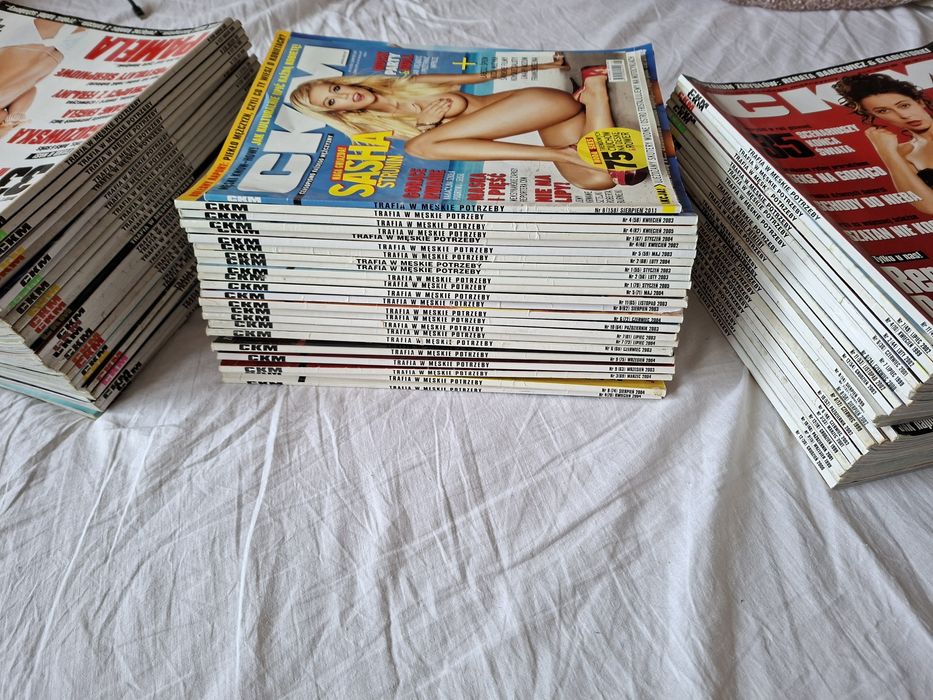CKM  Czasopismo , magazyn 1990s-2000s  69 szt. Vintage