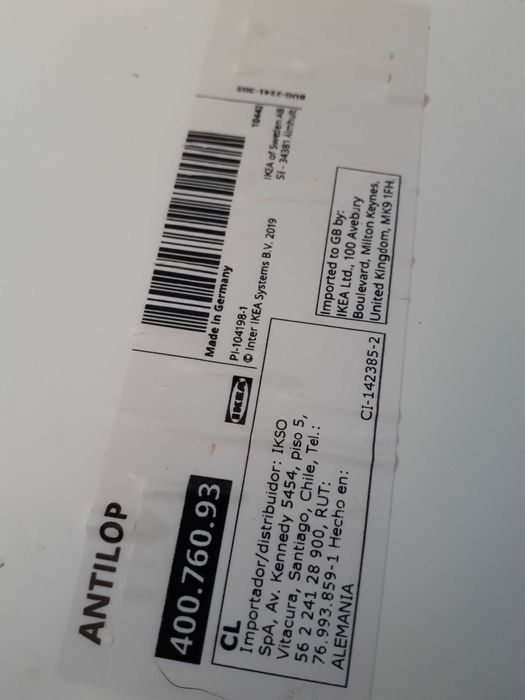 Krzesełko dla dziecka do karmienia Ikea Antilop