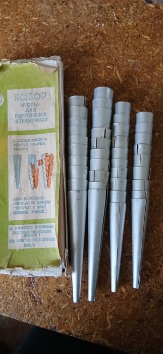 Форми для випічки трубочок