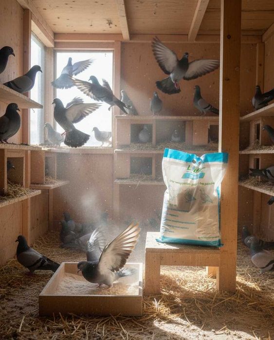 Preparat na ograniczenie piórojada w gołębniku, Dezynfekant Lider 8kg