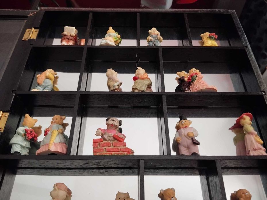Vitrine Vintage + recheio