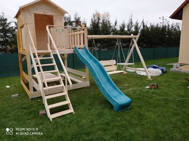 Plac zabaw , huśtawka