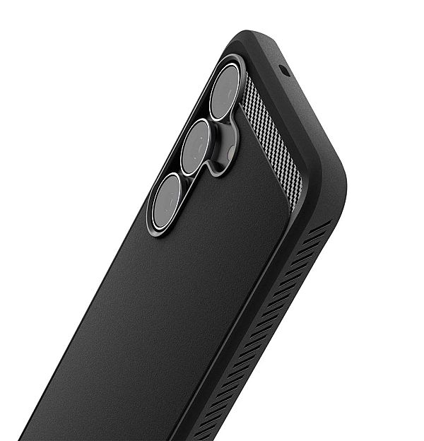 Spigen Rugged Armor Galaxy S25 Fe Matte Black