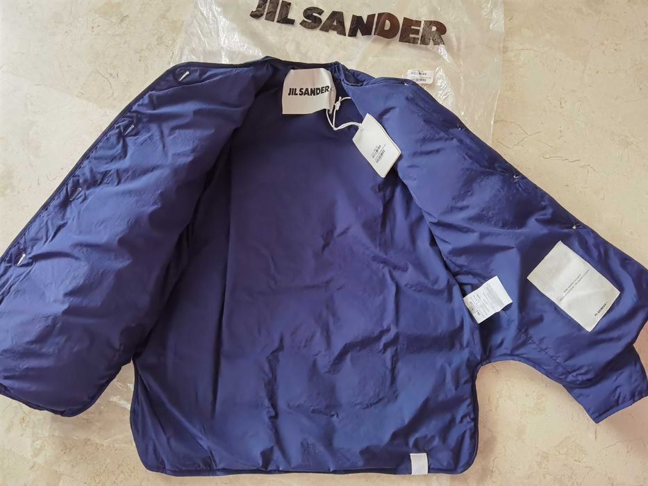 Куртка Jil sander темно-синя