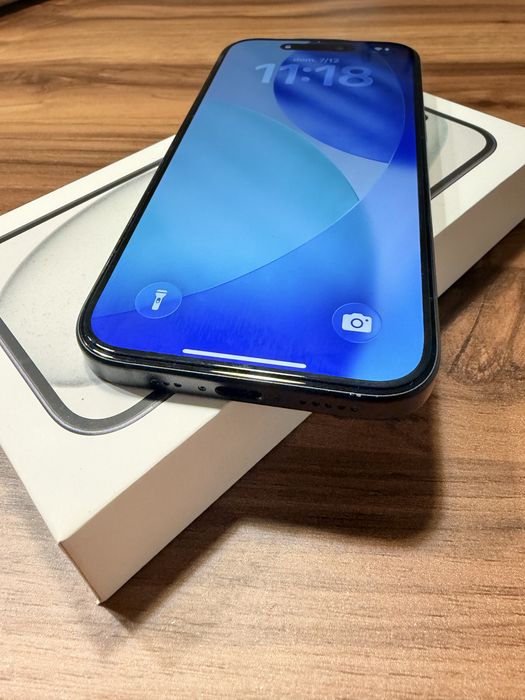 iPhone 15 Preto – 128GB – Como Novo + Caixa Oficial + Capa Apple