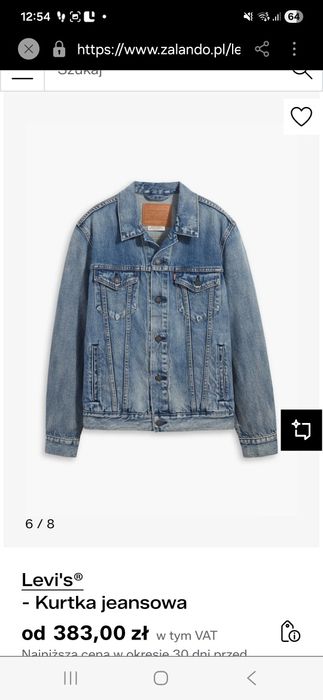 Katana jeansowa Levis