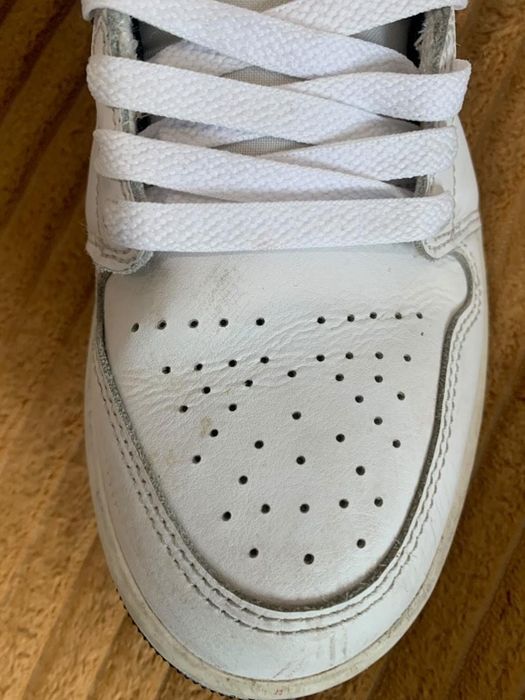 Jordan 1 branco usado