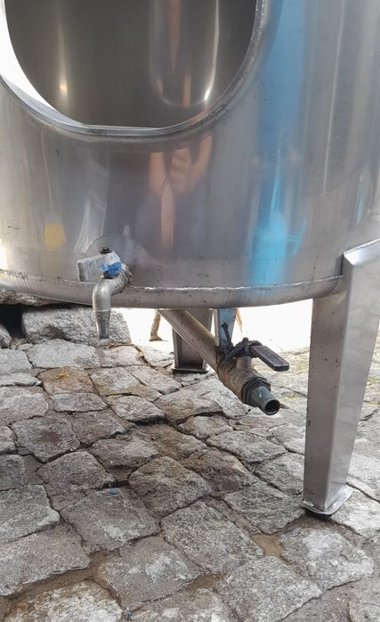 Cuba inox 500 litros