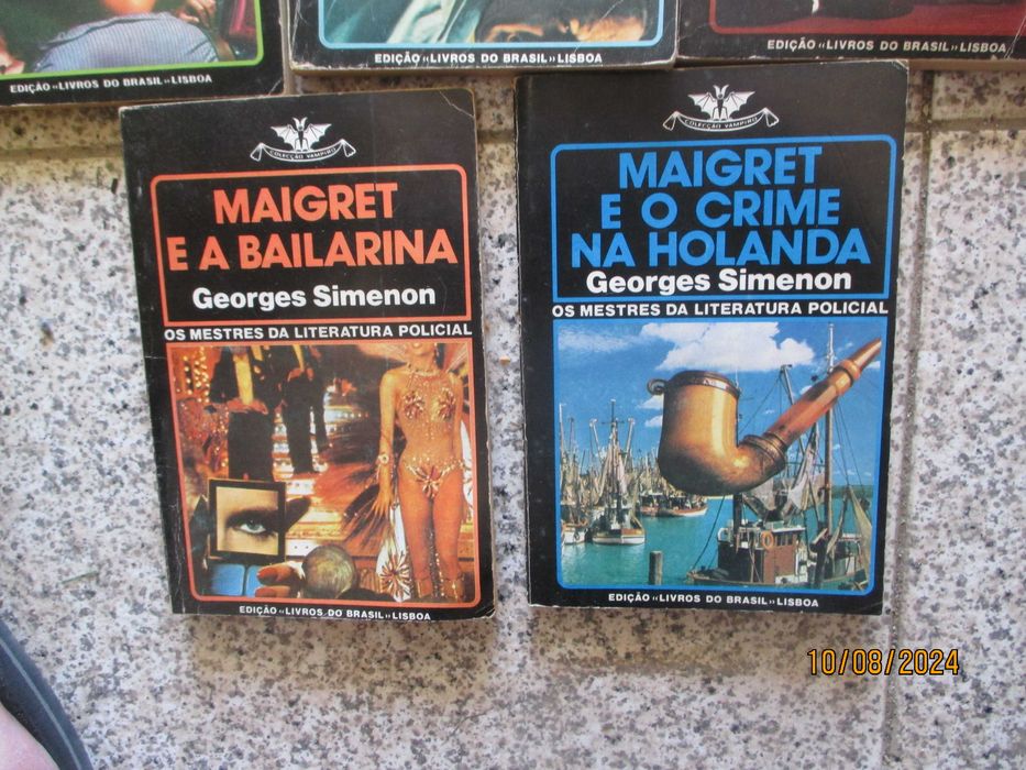 8 livros antigos da colecção vampiro