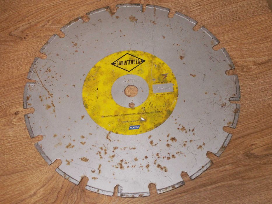 Tarcza Diamentowa Norton 400 x 25,4 mm do Asfaltu z odrzutnikami