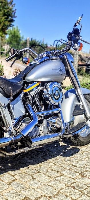 Harley Davidson Fat Boy Grey Ghost (Hiroshima)