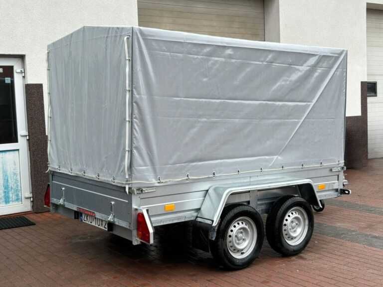 Przyczepy Lawety Dłużyca wypożyczalnia wynajem Koszalin Konikowo