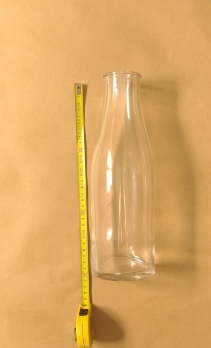 Frasco / Garrafa de Vidro Branco