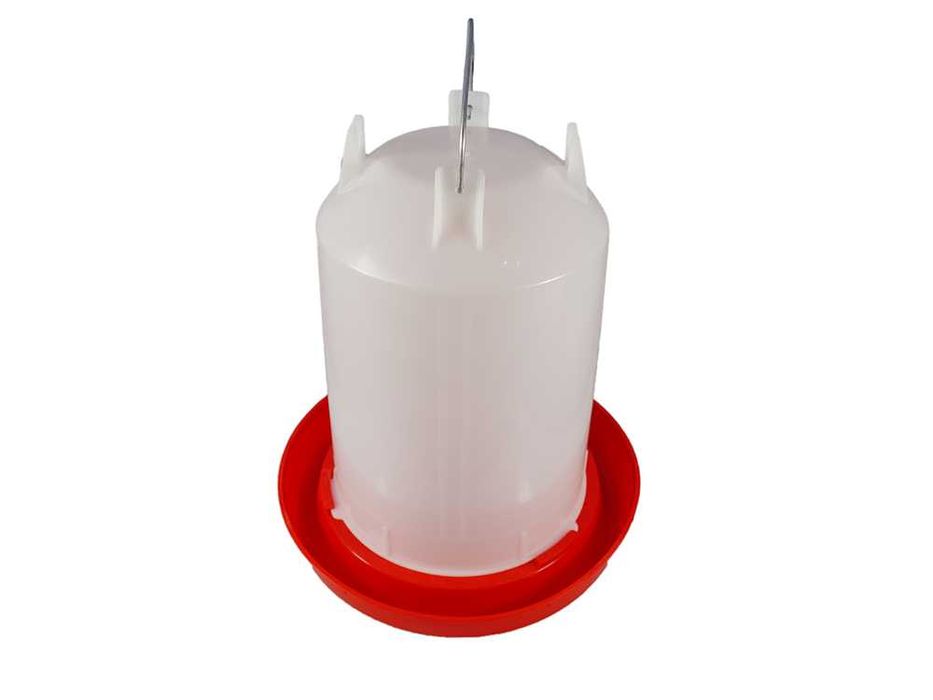 Zestaw KARMIDŁO zasypowe 9kg+POIDŁO 14L dla DROBIU Indyków Pawi Strusi