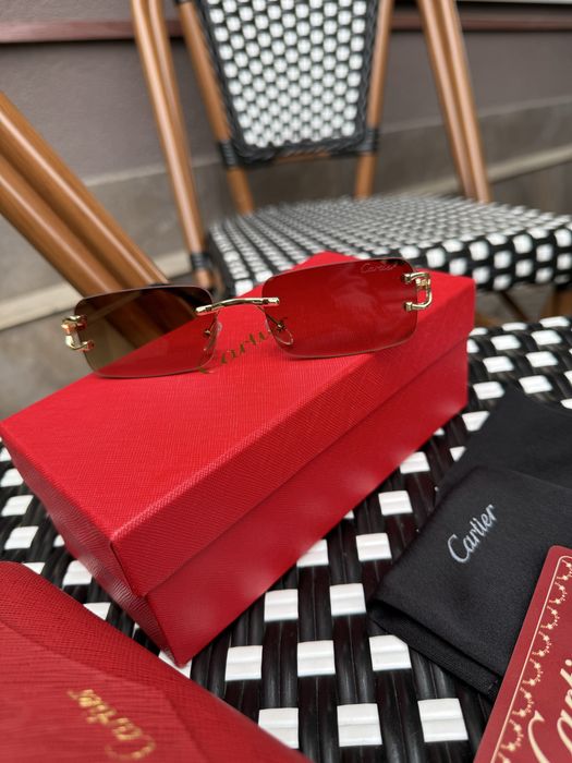 Сонцезахисні жіночі окуляри Cartier нові