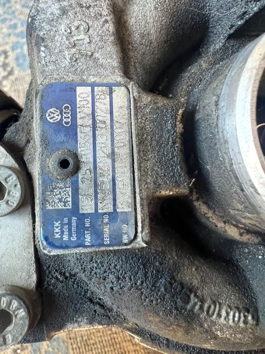 Турбіна 2.0 tdi 140k.c Tiguan,Passat,Golf,Oktavia.Syperb