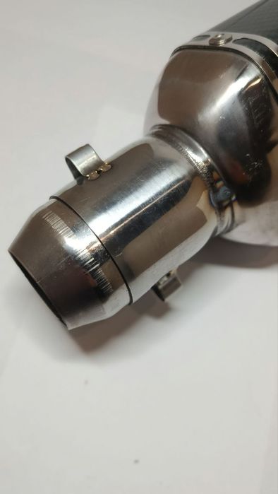 Вихлопна труба, Акрапович на мотоцикл.