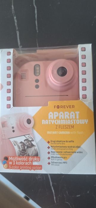 Aparat fotograficzny dla dziecka z drukarką