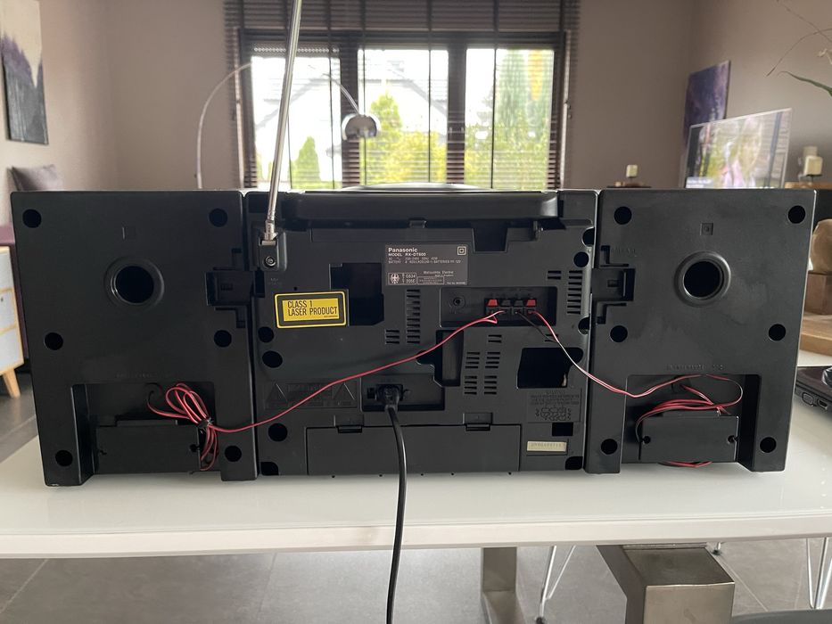 Panasonic radiomagnetofon z CD