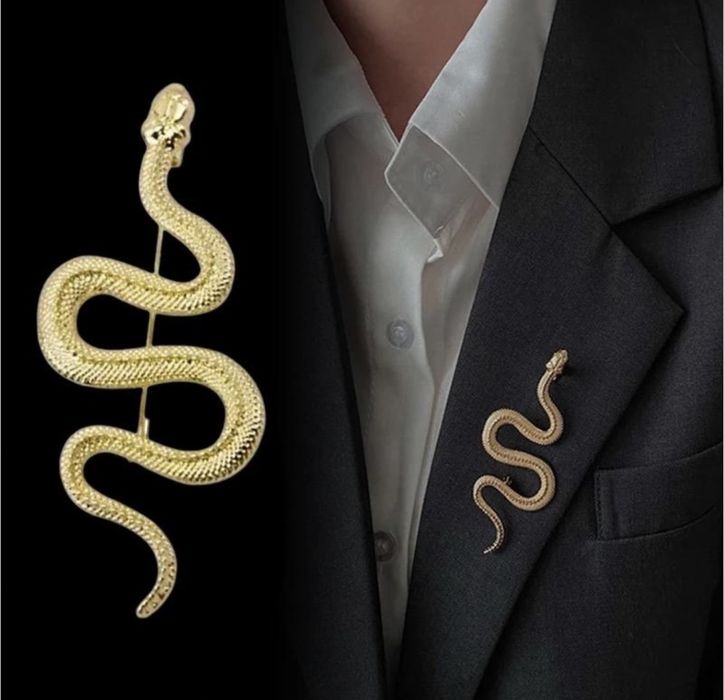 Кольє колье змея змейка змія сережки браслет корона брошка каблучка
