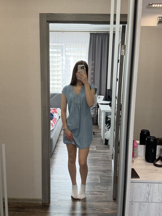 Джинсовий сарафан розмір М