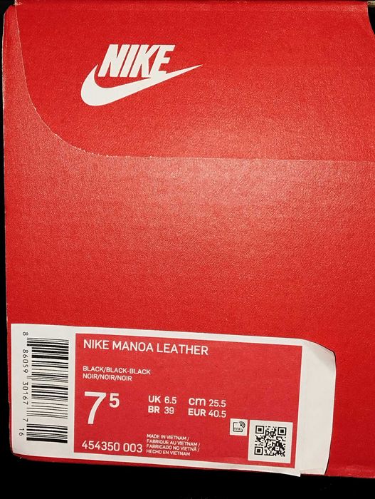 Buty zimowe - Nike Manoa Leather - SUPER CENA !!
