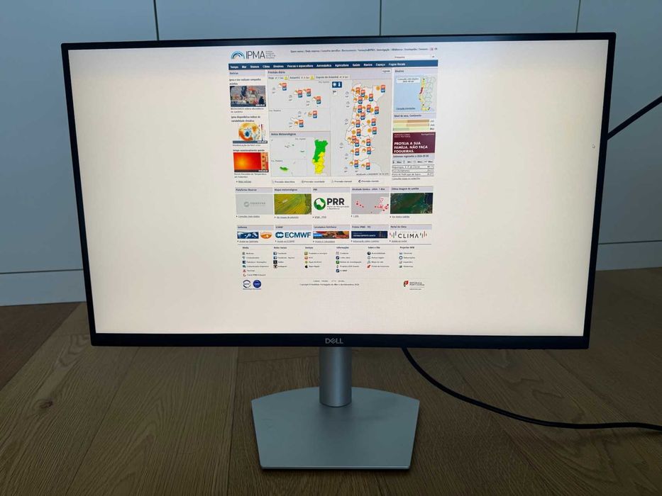 Monitor Dell 27" QHD S2721DS Como Novo