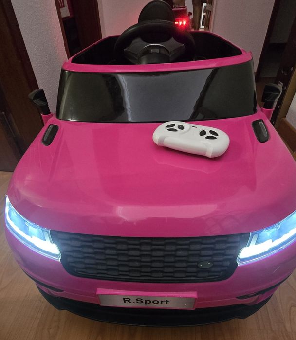 Carro Elétrico Criança Rosa - Estilo Range Rover