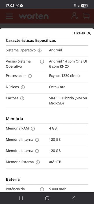 Samsung A16 128gb