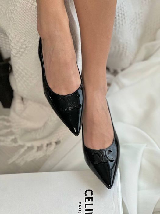 Слінбеги брендові celine 5,5 см каблук