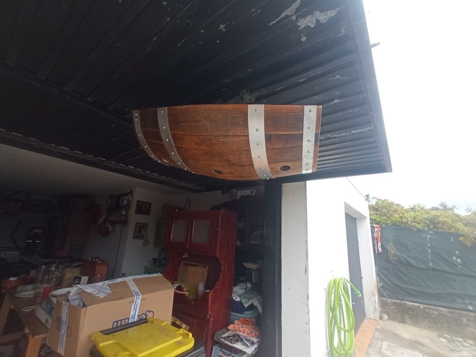 Candeeiro o rústico feita vintage