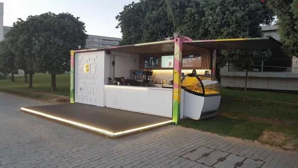 Contentor / Food Truck Coffee Shop, Gelato / Possibilidade de Renting