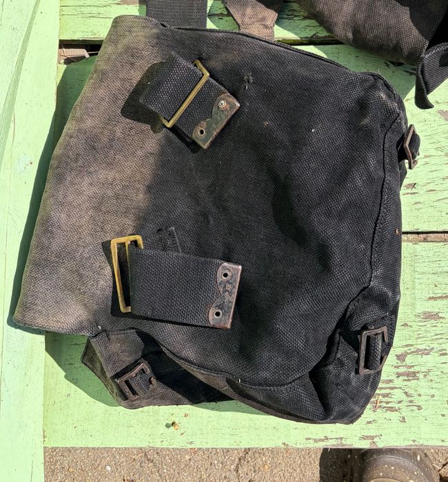 Alforjas militares antigas - conjunto completo