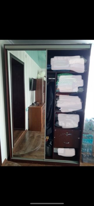 Шафа купе колір венга без двері