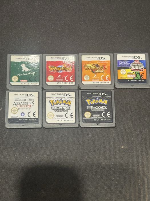 Varios jogos originais Nintendo DS (Pokemon, Inazuma etc)