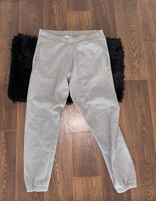 Штаны мужские Carhartt Chase Sweatpants Grey