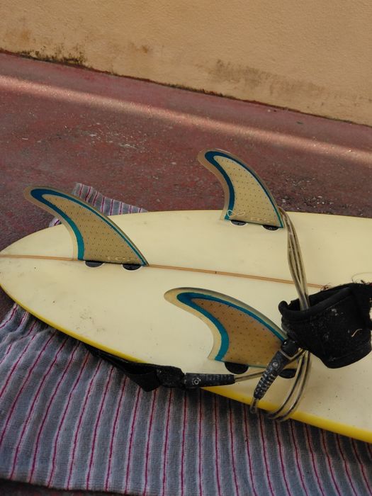 LongBoard- Paulo Jacinto - 9'0" com.quilhas FCS, leash e saco