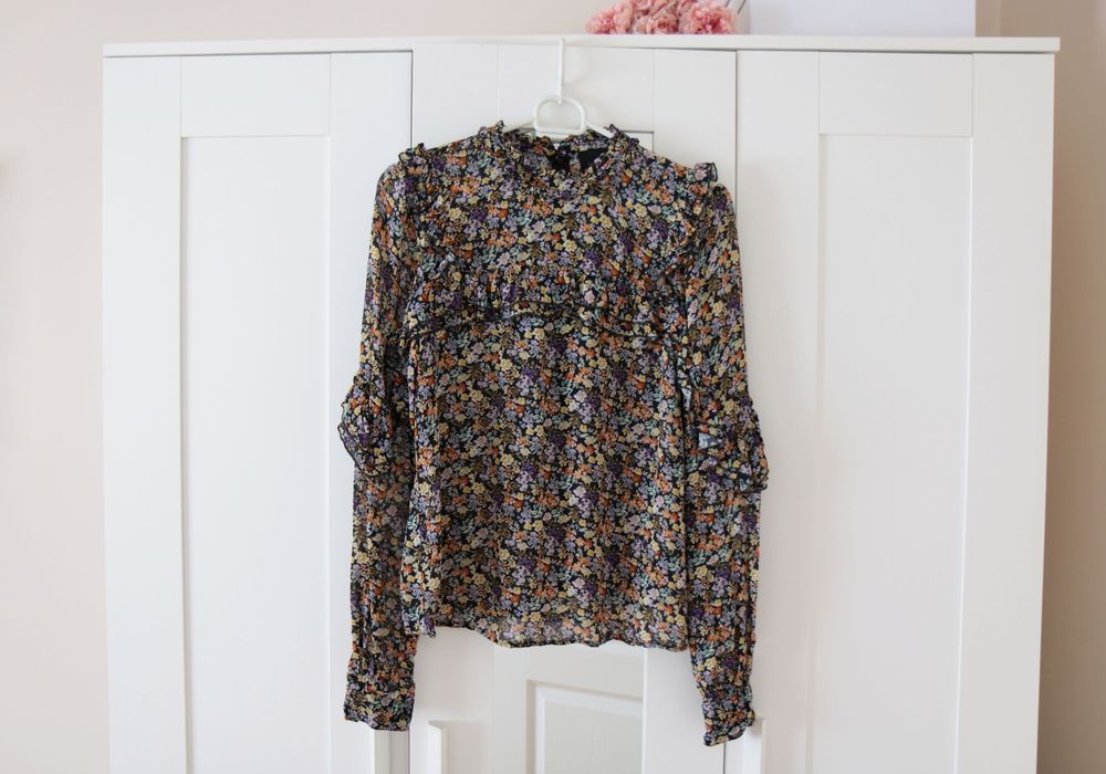 Bluzka w kwiatowy wzór Birgitte Herskind 100% wiskoza S moliera2 36