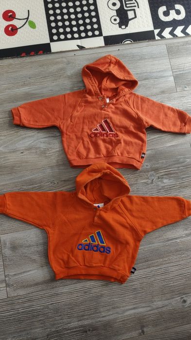 Dwie bluzy adidas r.74