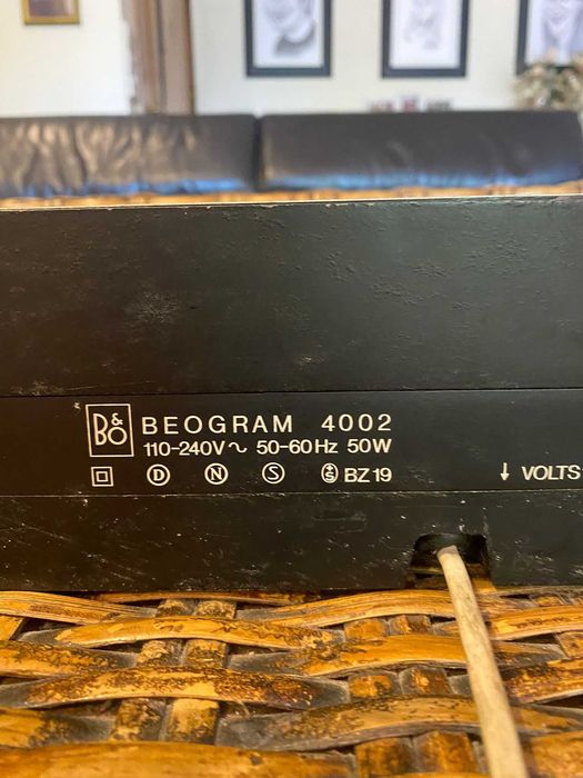 Bang & Olufsen Beogram 4002 + Beocord 2200 + Beovox 5700 + MMC4000