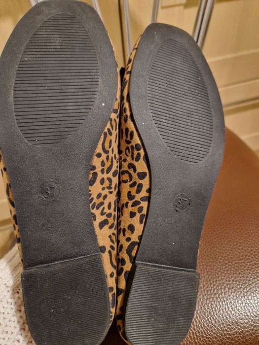 Baleriny damskie panterka