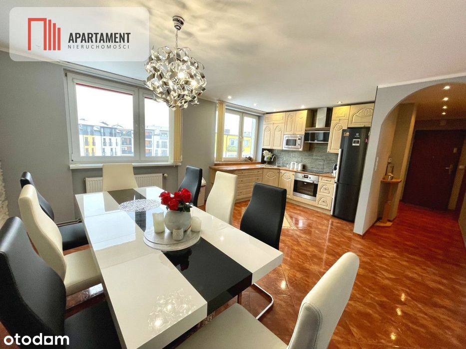 Mieszkanie 4-pokojowe z balkonem