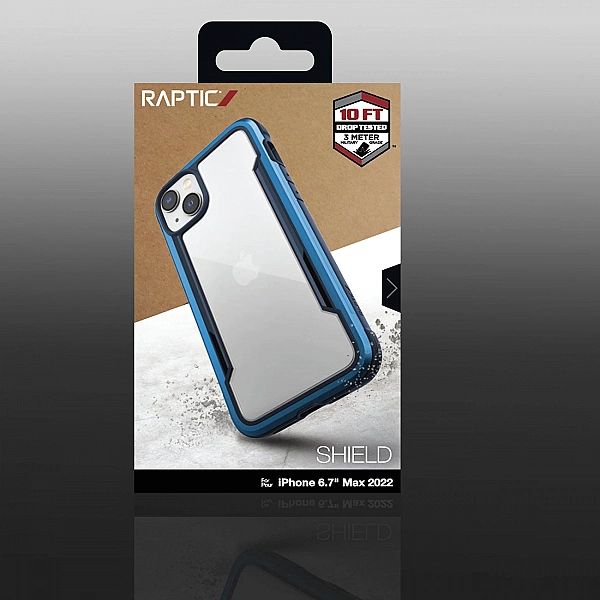 Raptic X-Doria Shield Case etui iPhone 14 Plus pancerny pokrowiec nieb