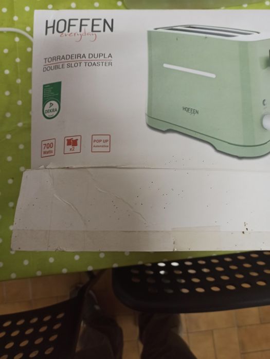 Vendo torradeira Hofen como nova 700w