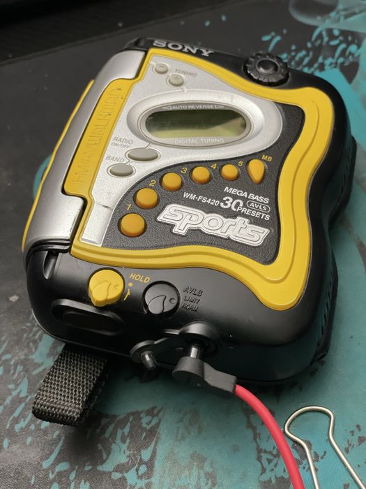 Sony walkman sports wm - fs420