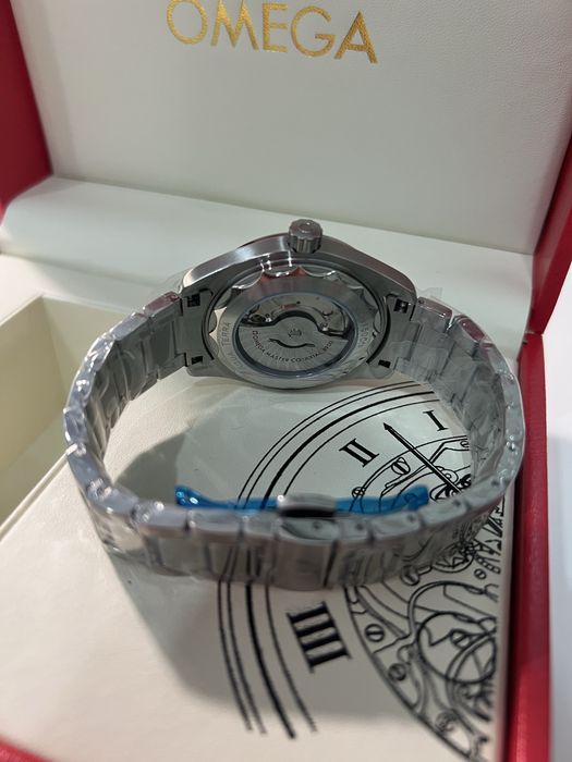 Relógio Omega Seamaster Aqua Terra 150M Mostrador Azul