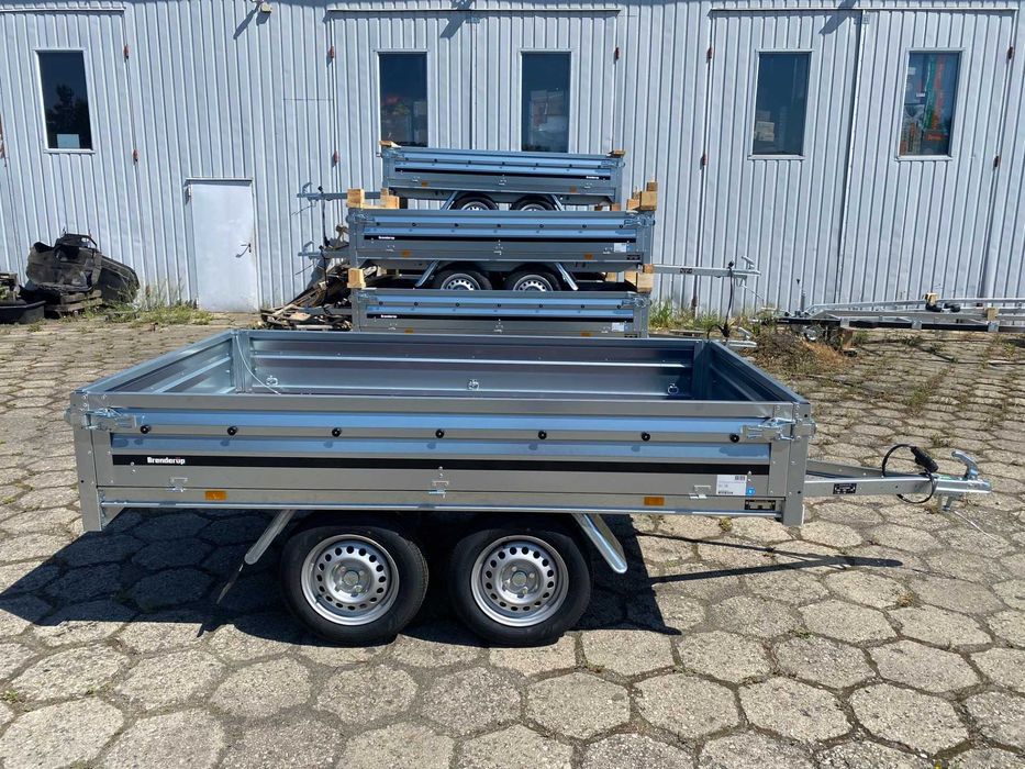 Brenderup 3251ST Nowa Przyczepa do 750KG Platforma 2 osie 252x142x35cm