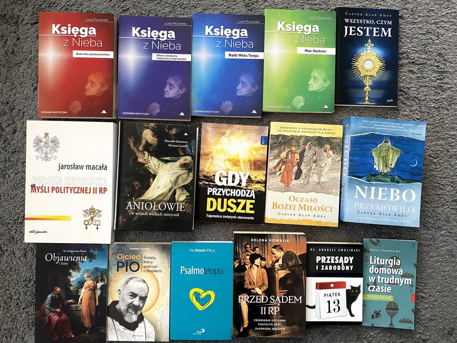 Zestaw książek - 90 sztuk