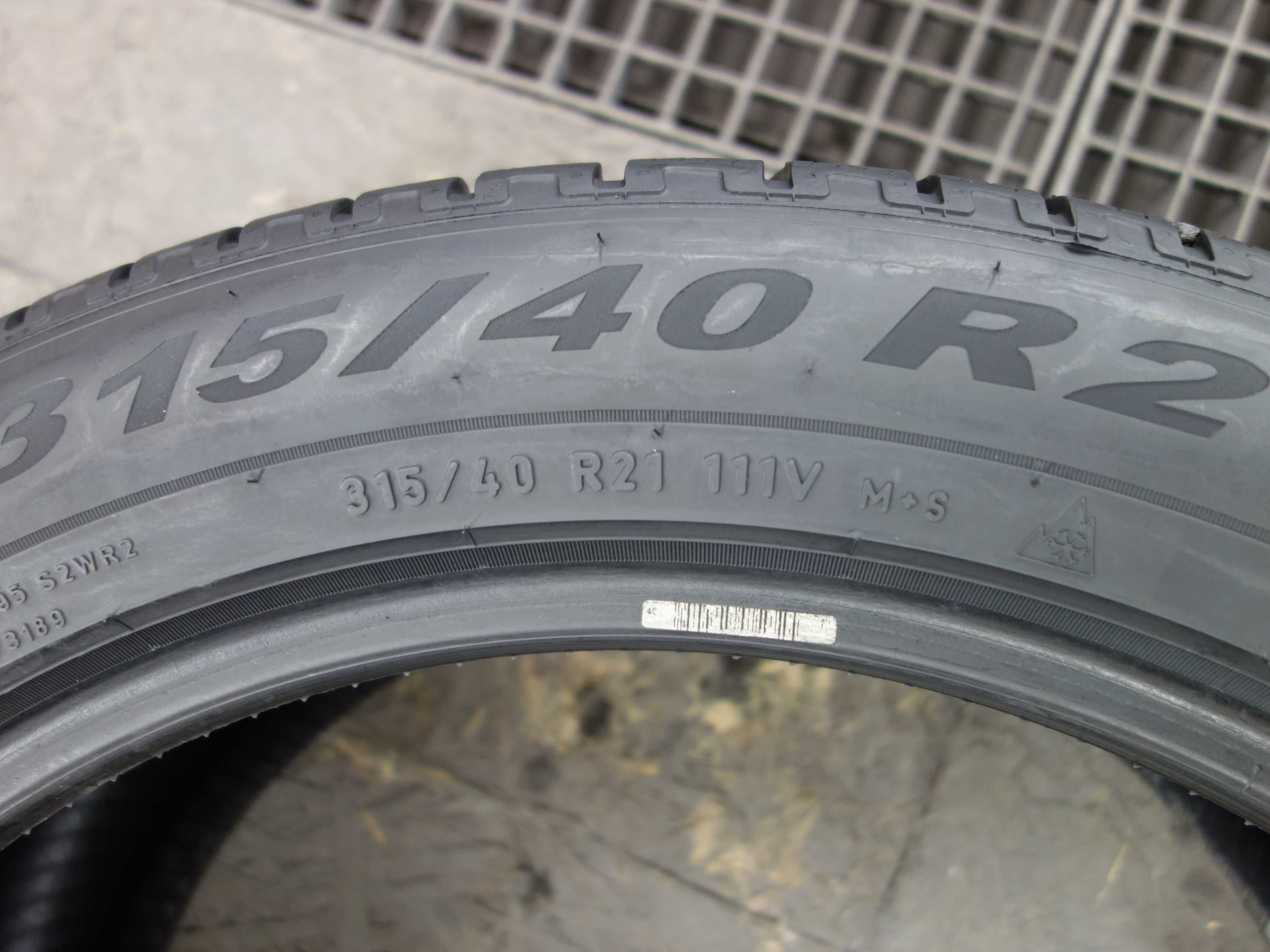 Opony Zimowe 315/40/21 275/45/21 PIRELLI Mercedes GLE 2022 ROK ...